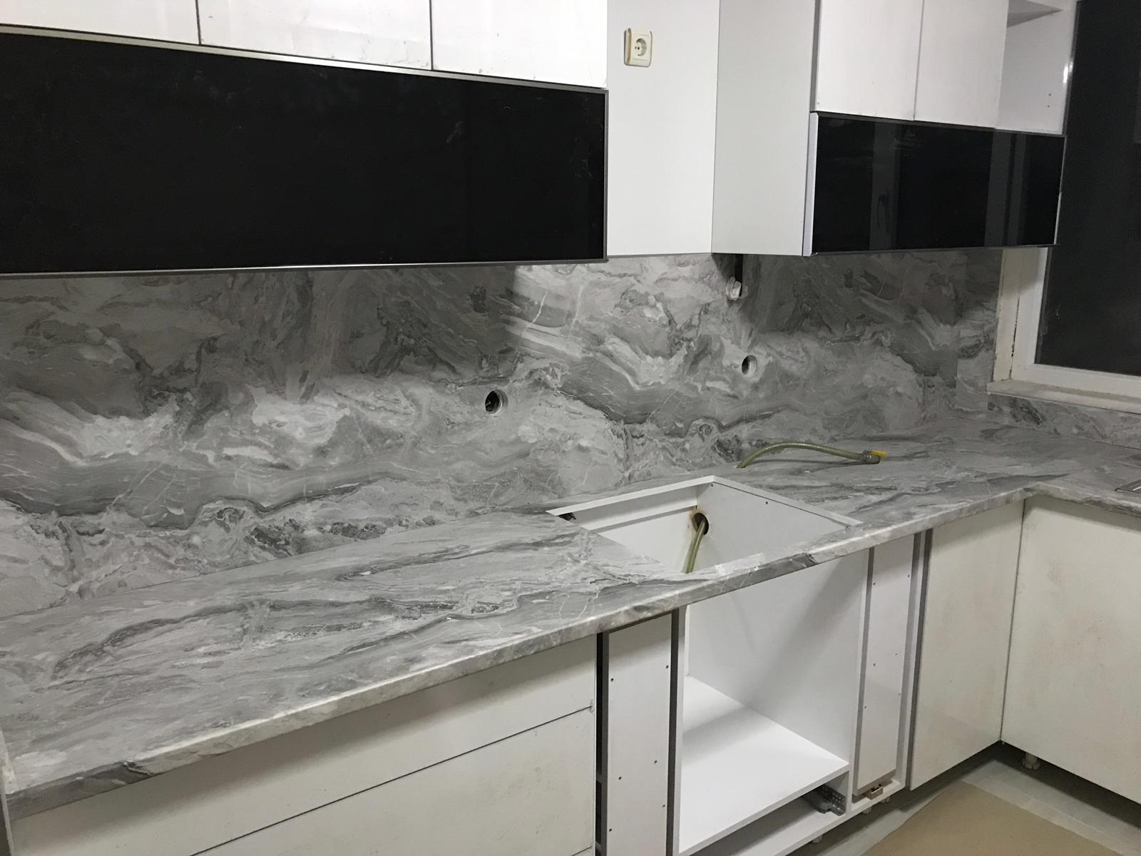 DEKOM KOMPOZİT MUTFAK TEZGAHI & TEZGAH ARASI